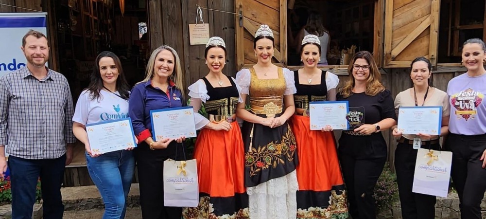 Concurso “Tirando o Pó” premiou empresas com cortesias para a Festa da Uva